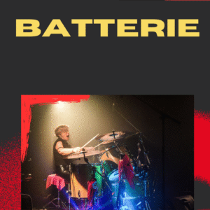 Batterie - Inscription Zicos Party 6 février 2027
